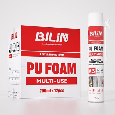 Multi-Use Spray Polyurethane Foam PU Foam, High-Quality Insulation Adhesive