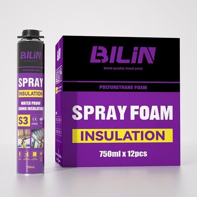 750ml Polyurethane Pu Expanding Foam Sturdy Household With Customization