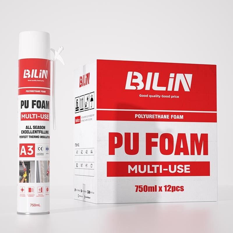 OEM Polyurethan PU Schaum Spray Wetterfest für Türen Installation