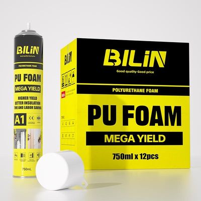 Solvent Free Expandable Pu Foam Spray Fast Dry For Sealing And Bonding