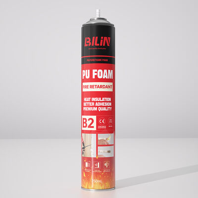 Fire Rated Expanding Foam for Wall Cavity Sealing High Temperature Resistant Polyurethane PU Foam Spray