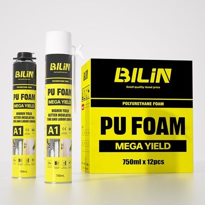 Stabiler Hochleistungs-Expandierungsfoam Türen und Fenster Installation Polyurethan Expandierungsfoamspray