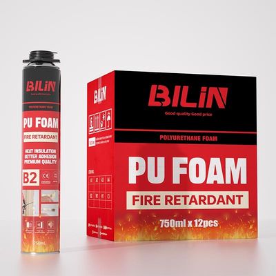 Bilin B2 Feuerschutzmittel PU -Schaum Ein Komponentenfeuer bewertet Polyurethanschaum