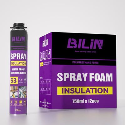 BILIN S3 Spray PU-Schaum Feuchtigkeitsfeste Spray Polyurethan-Schaum individuell