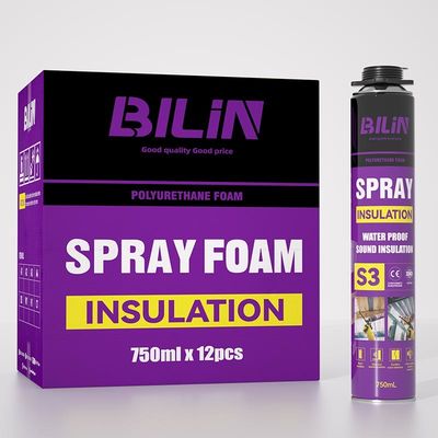 Anpassbares feuerfestes Polyurethanfoam 750 ml Multifunktionalität für Gebäude