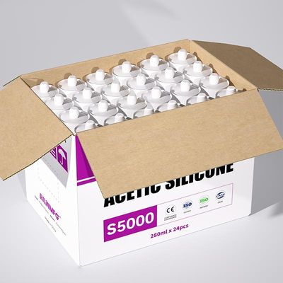 280 ml Essigsilikondichtungsmittel Rissfüllmittel Wetterfest für Struktur