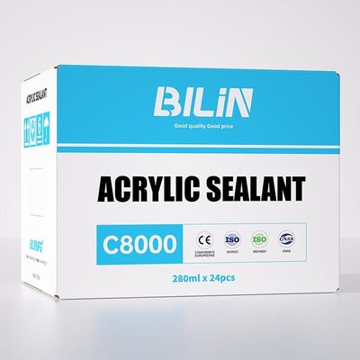 Mehrzwecksichere Acryldichtungsmittel Feuchtigkeitsdichtes klares Farbverbindungsmittel