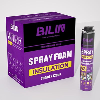 900 ml erweiterbares PU-Schaumspray mit hoher Bindung Schimmel und Erosionsbeständigkeit
