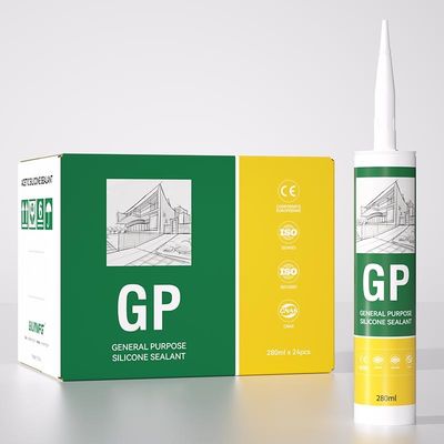 Wettersicherheit GP Silicone Dichtungsmittel Klar Antimykotikum Allzweck Für Bad