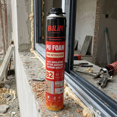 Brandmarke Feuerdichtes Polyurethan Schaumspray Billiges Preis Flammschutzmittel Ausdehnungs Schaumlieferant