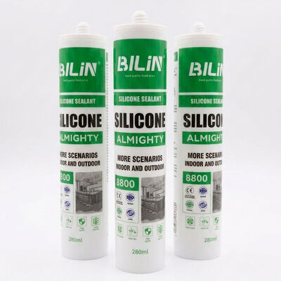 Qualität Tackfreetime 30 bis 45 Min. neutral aushärtender Silikondichtstoff, schnell aushärtender, langlebiger, flexibler Dichtstoff für industrielle Anwendungen Fabrik